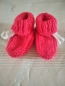Preview: Babyschuhchen in orangerot