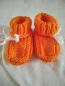 Preview: Babyschuhchen in orange