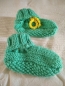 Preview: Babyschuhchen in hellgrün