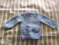 Preview: Jacke hellblau mit Glitzer