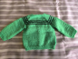 Preview: Strickjacke grün