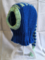 Preview: Mütze "OMA" blau grün