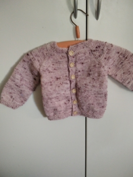 Strickjacke rosa