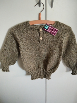 Pullover braun
