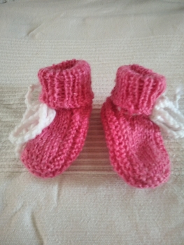 Babyschuhchen in rosa