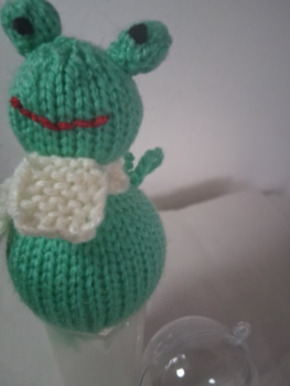 Frosch hellgrün