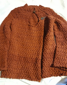 Strickjacke braun