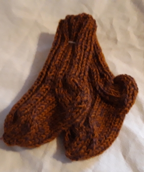 Socken braun