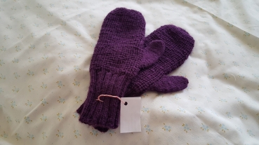 Handschuhe lila