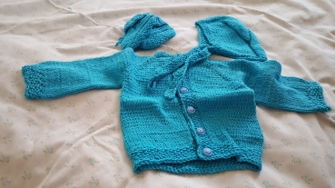 Ausfahrgarnitur Baby blau