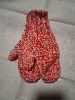 Handschuhe rot weiß