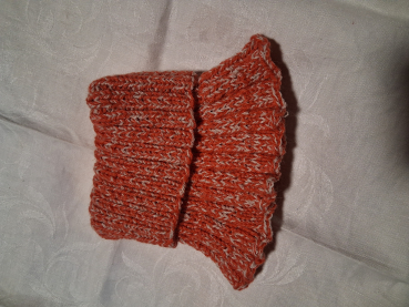 Halssocke rot beige