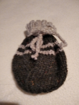 Geschenksäckchen gestrickt