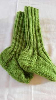 Babysocken grün