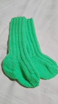 Babysocken grün