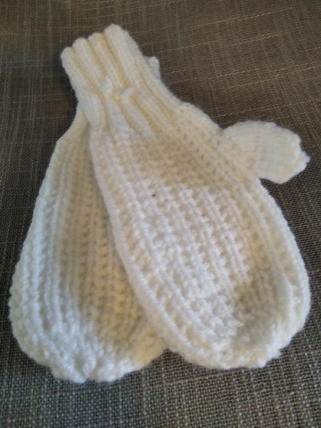 Handschuhe weiß