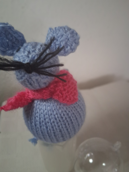 Maus hellblau