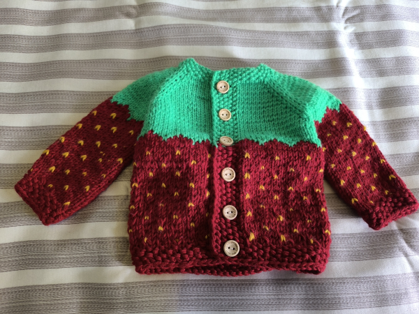 Erdbeerjacke