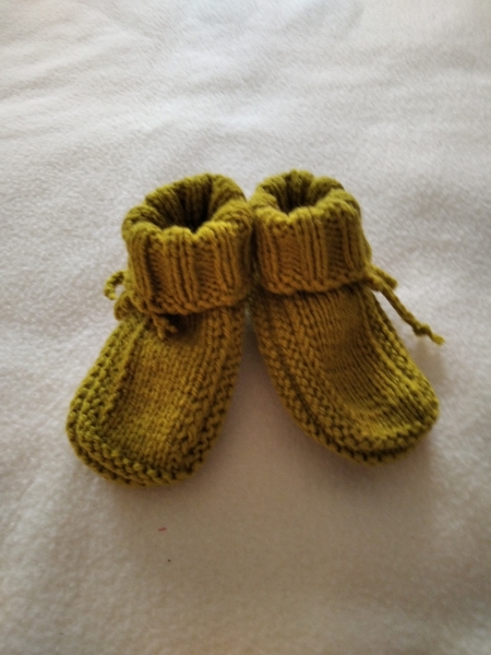 Schuhe senfgelb