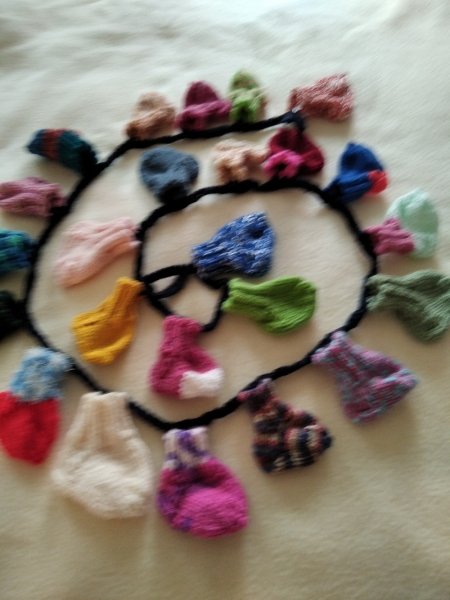 Adventskalender Socke