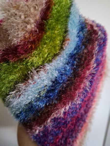 Tuch Regenbogen Kuschelweich