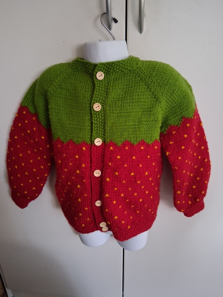Erdbeerjacke