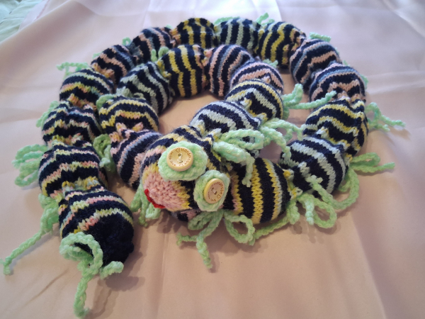 Adventsdrache Magnus geringelt