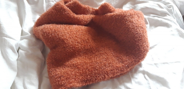 Kuscheltuch super groß braun