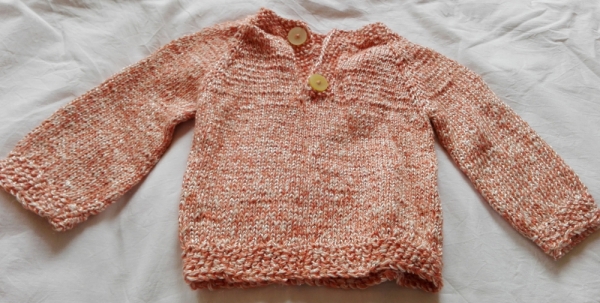 Pullover orange