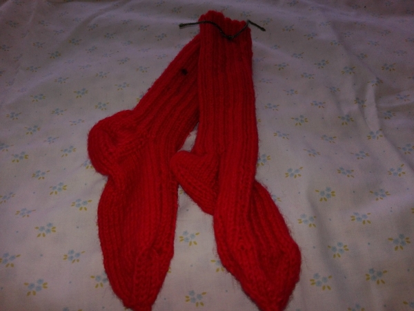 Socken rot