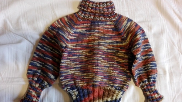 Pullover bunt