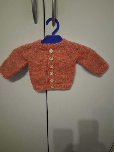 Strickjacke rot