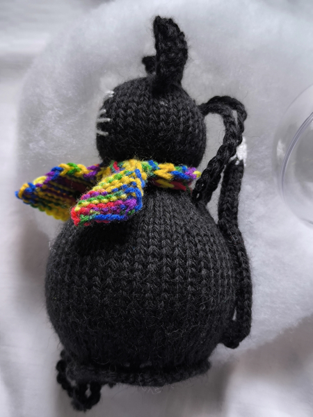 Schwarze Katze