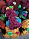 Adventsdrache Magnus bunt mit Tupfen