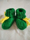 Babyschuhchen in grün