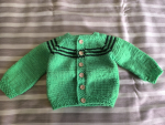 Strickjacke grün