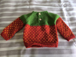 Erdbeerpullover