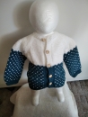 Strickjacke Blaubeere