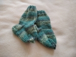 Babysocken grün